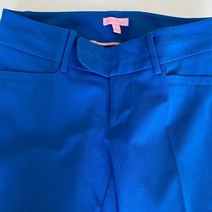 Lilly Pulitzer Cobalt Blue capris